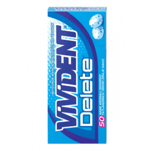 Vivident Delete Extra Mint Flavored Gum 13 gr