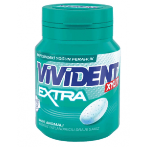 Vivident Extra Mint Gum 66 gr