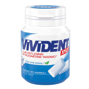 Vivident Xylit Green Mint Gum 67 gr