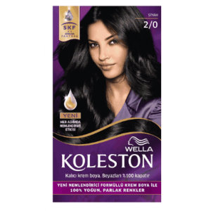 Wella Koleston Hair Dye No 2.0 Black 1 pcs