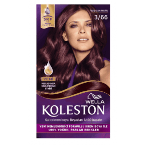 Wella Koleston Hair Dye No 3.66 Eggplant Purple 1 pcs