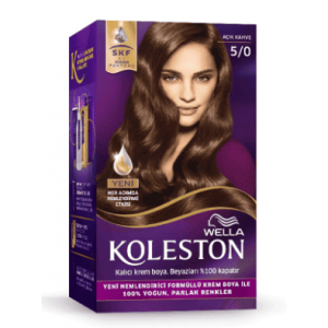 Wella Koleston Hair Dye No 5.0 Light Brown 1 pcs