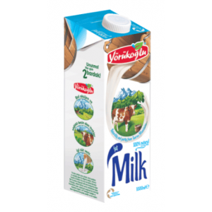 Yörükoğlu Whole Fat Milk Edge 1 L