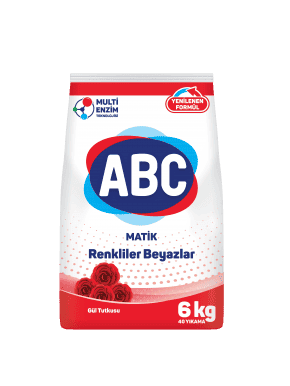 Abc Powder Detergent Rose Passion 6 kg 
