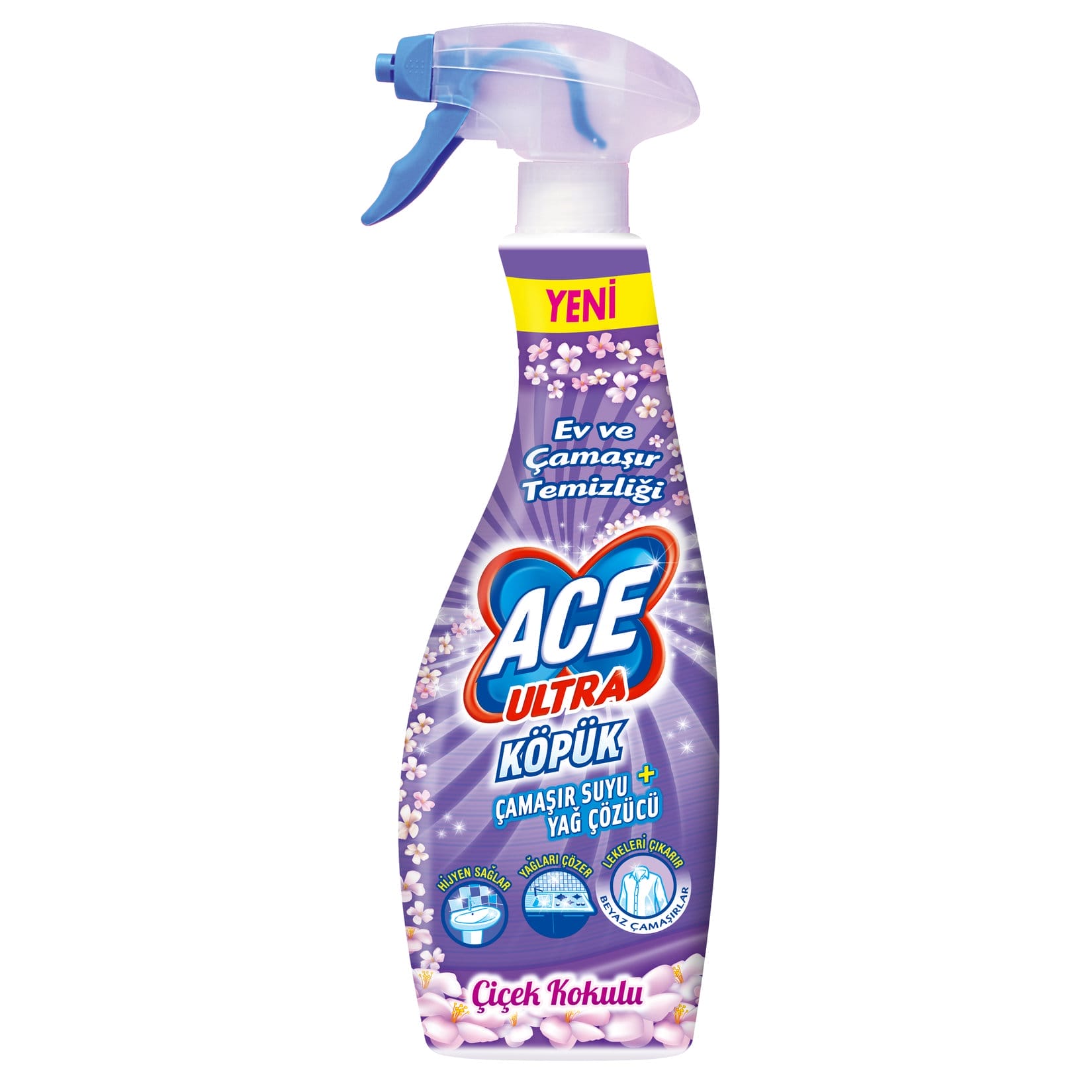Ace Ultra Foam Bleacher Spray Floral Scented 700 ml 