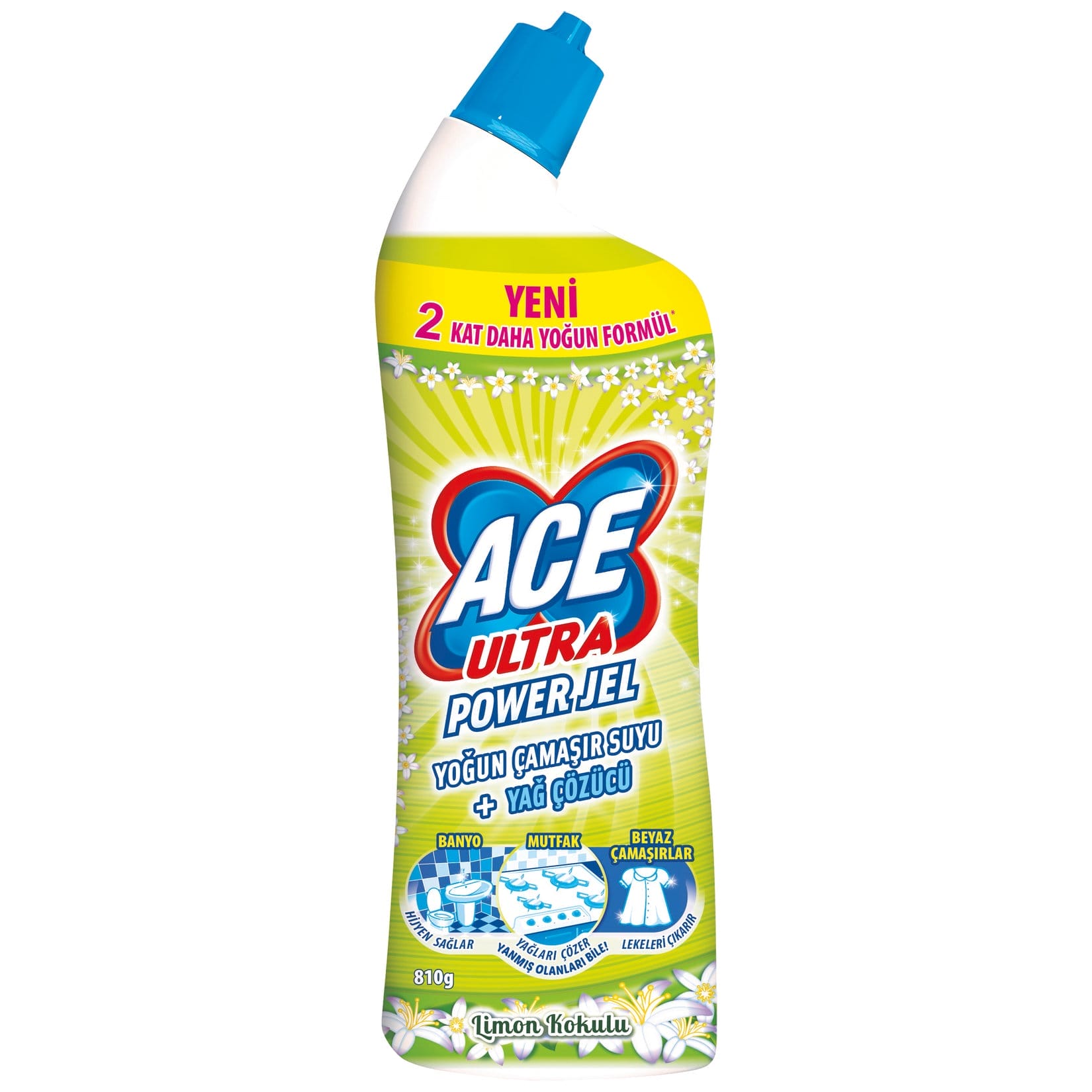 Ace Ultra Power Jel Limon Kokulu 810 G 