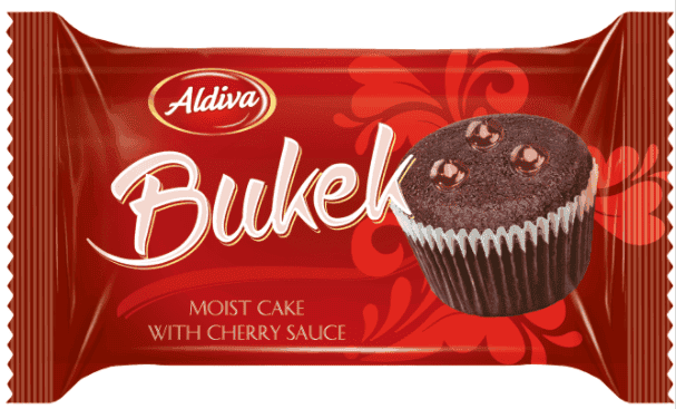 Aldiva Bukek Cocoa Cream And Visne Sauce Wet Cake 25 gr 