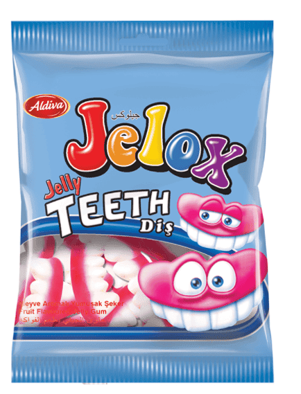 Aldiva Jelox Dental Meyve Aromalı Yumuşak Jöle 20 Gr