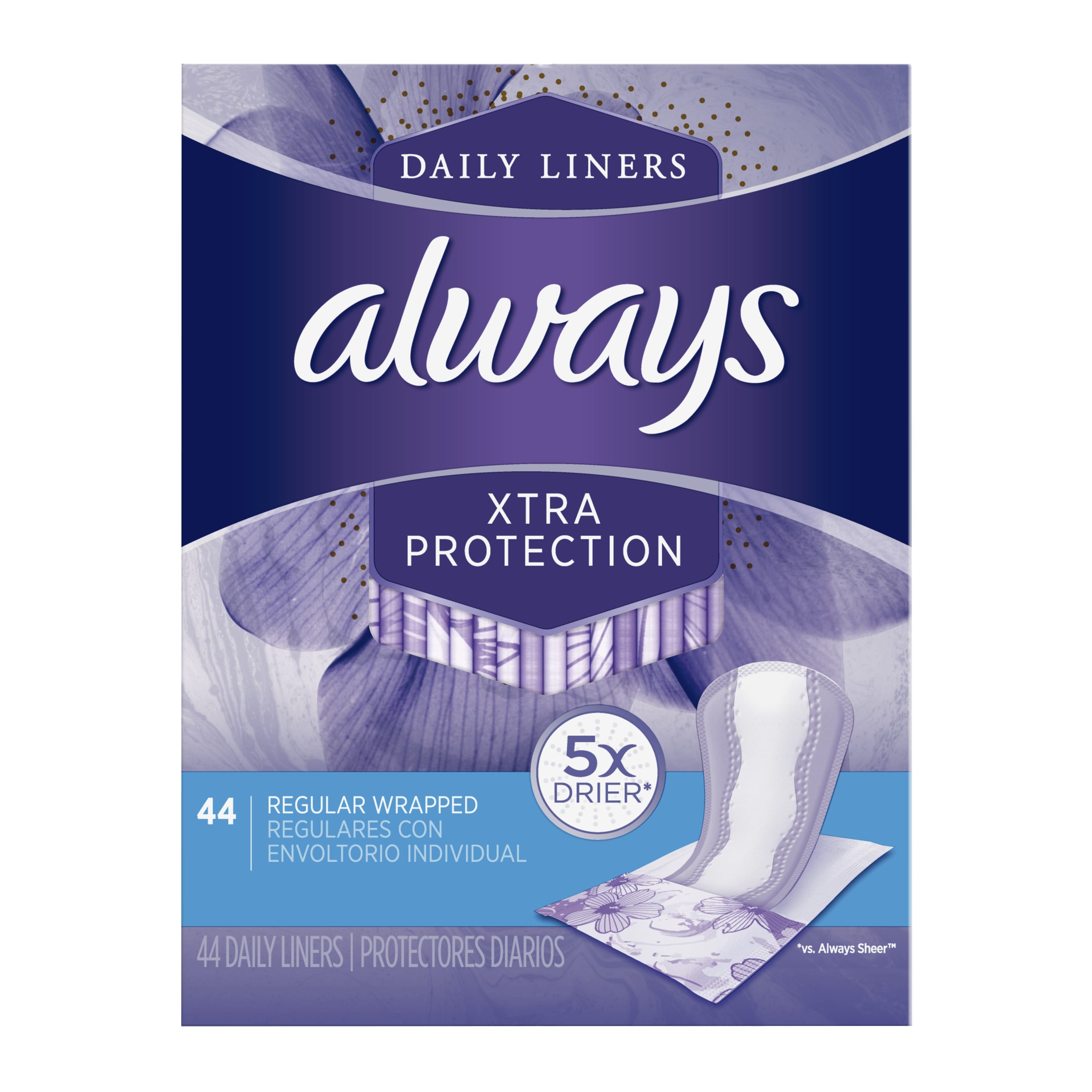 Always Xtra Protection Daily Liners 44 Adet  