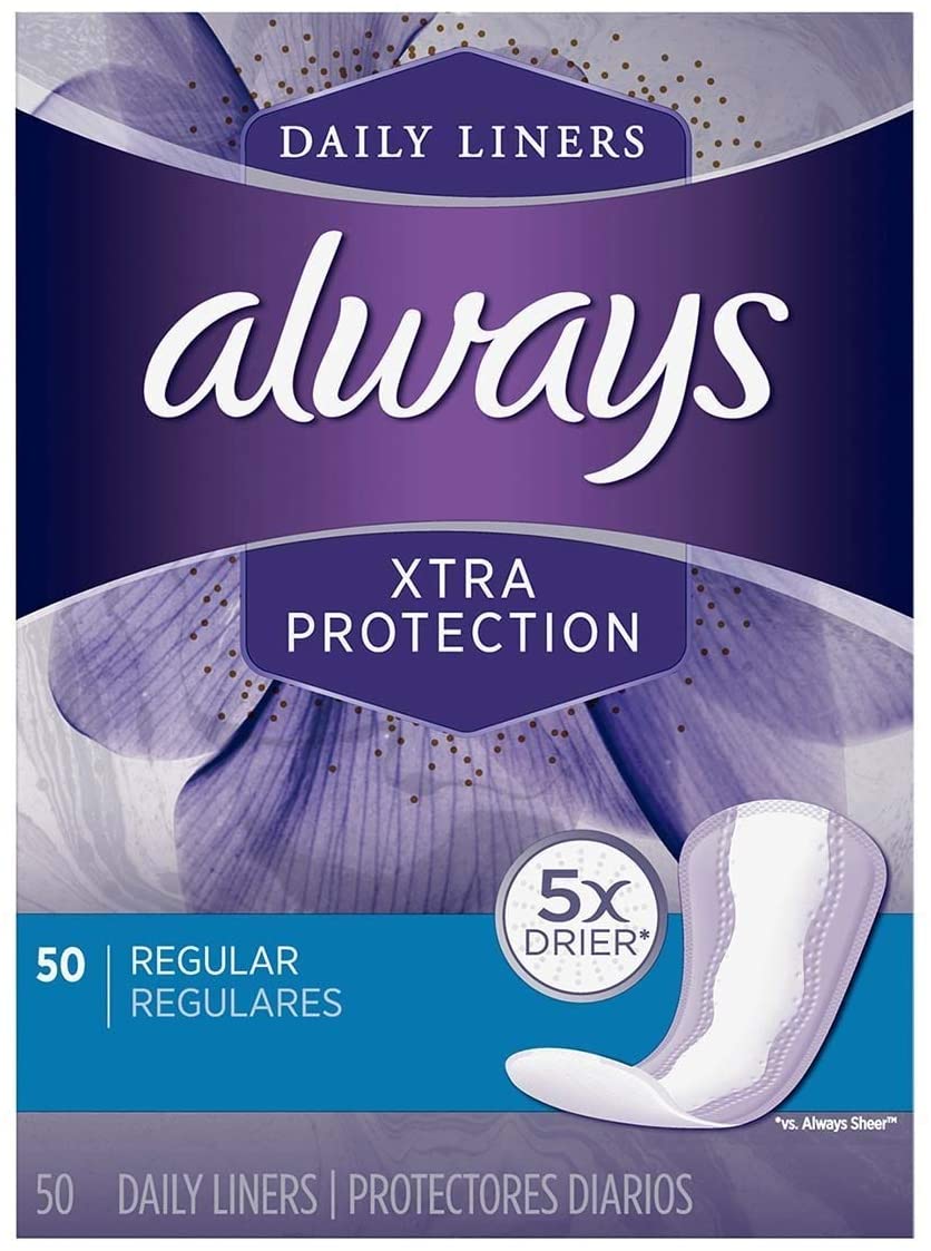 Always Xtra Protection Daily Liners 50 pc