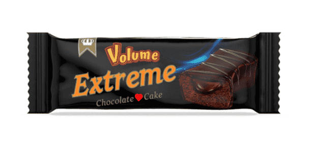 Alyan Volume Extreme Çikolata Kaplı Çikolata Soslu Kakaolu Kek 40 Gr