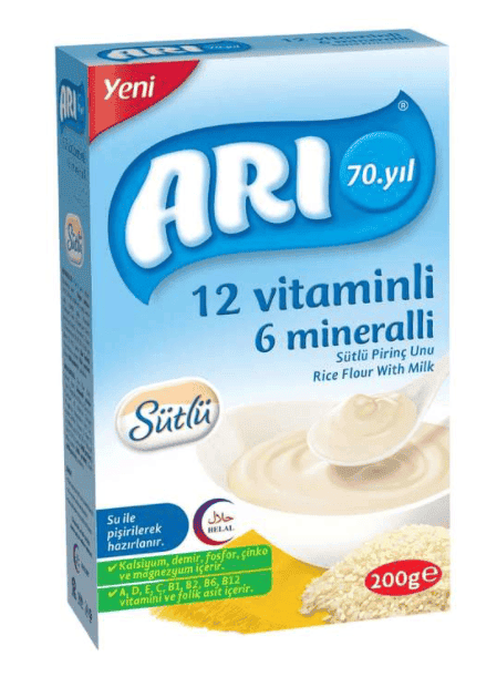 Arı Rice Flour With Rice Milk 200 gr 