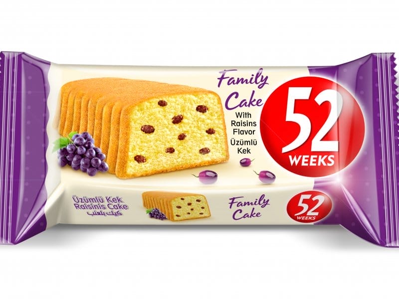 Azra 52 Weeks Grape Cake 60 gr 