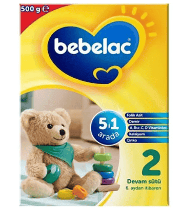 Bebelac Baby Food No 2 500 gr