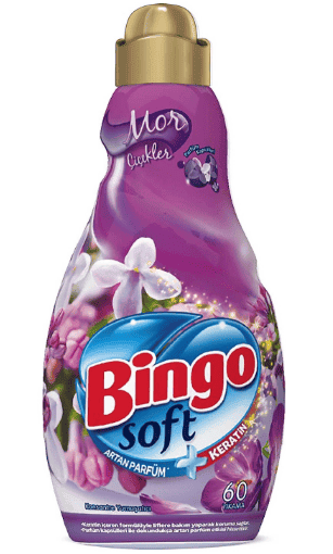 Bingo Concentrated Softener Purple Flowers 1440 ml 