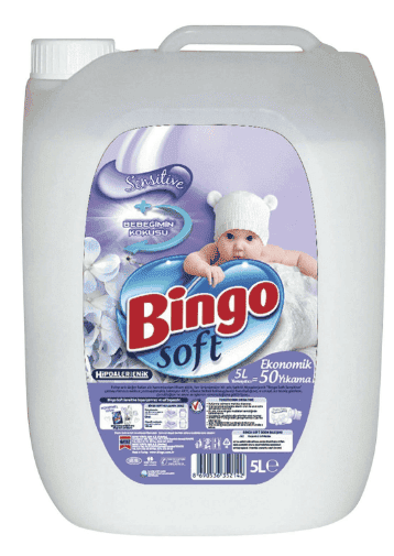 Bingo Standart Yumuşatıcı Sensitive 5 L