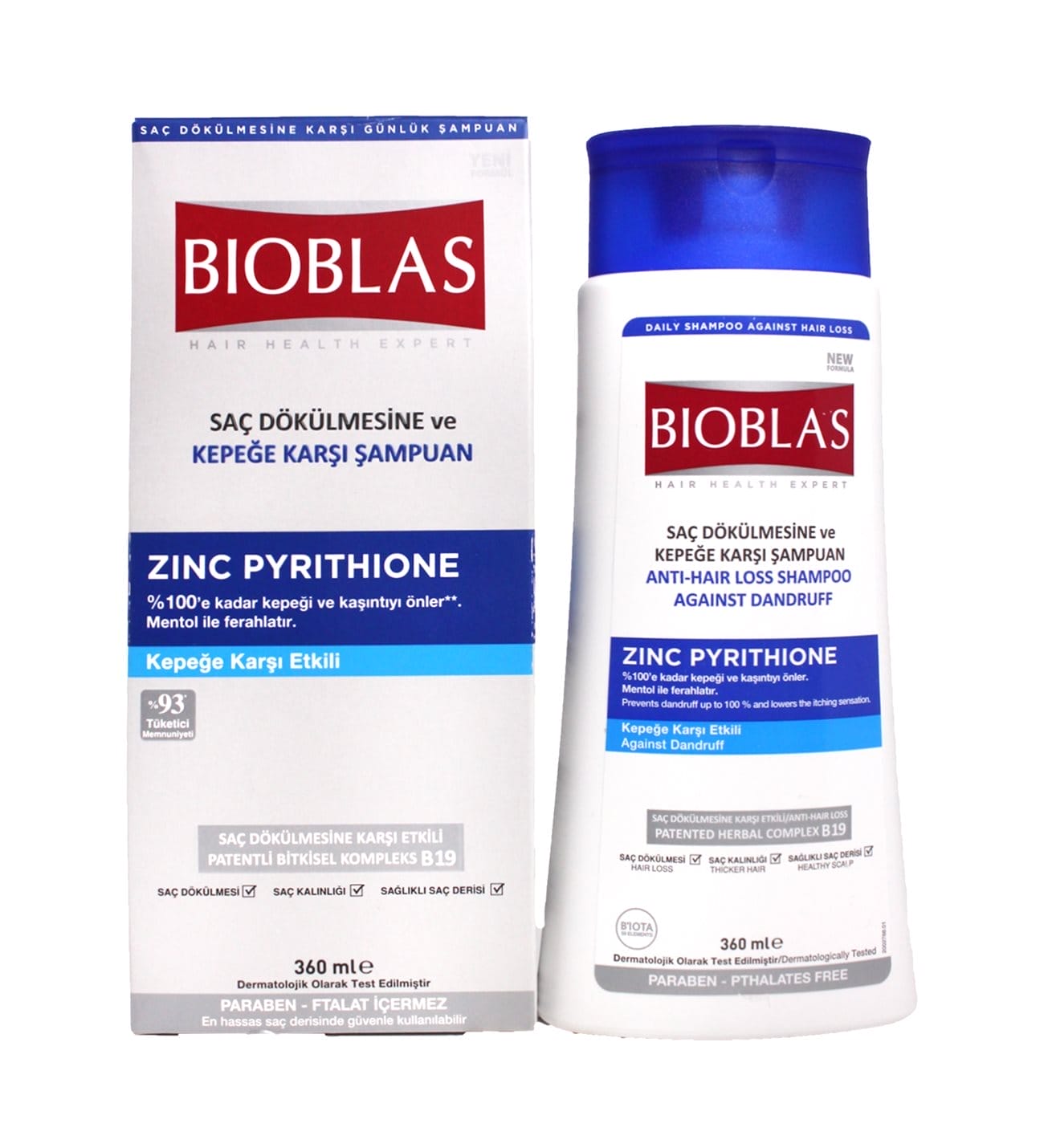 Bioblas Shampoo Dandruff Hair 360 ml 