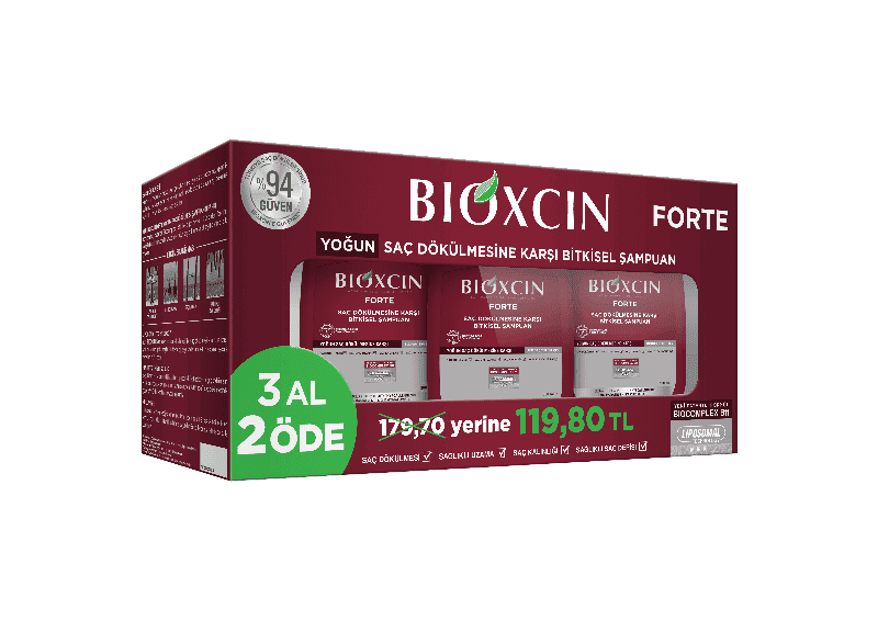 Bioxin Şampuan Forte 3X300 Ml