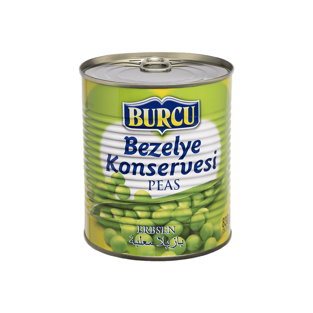 Burcu Canned Peas 830 gr