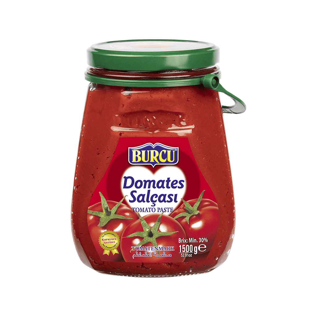 Burcu Paste Tomato Glass Jar 1500 gr 