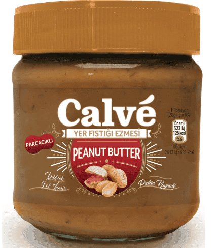 Calve Peanut Butter With Particles 350 gr