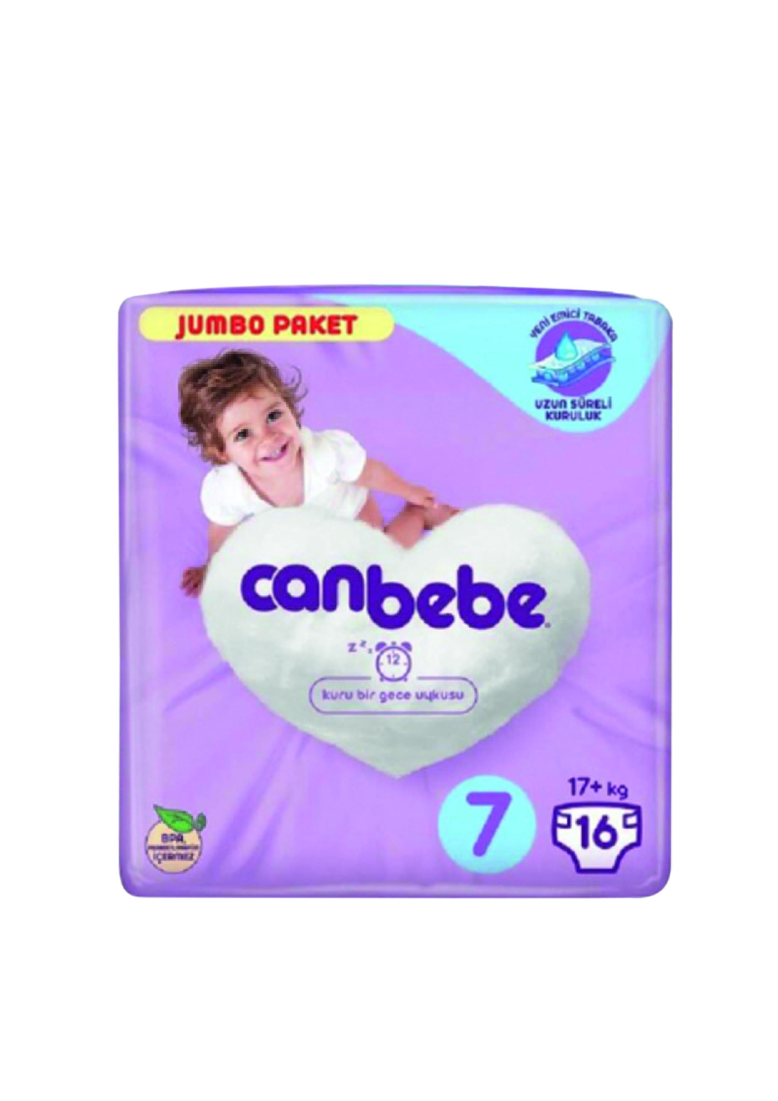 Canbebe Jumbo Paket No 7 16 Adet