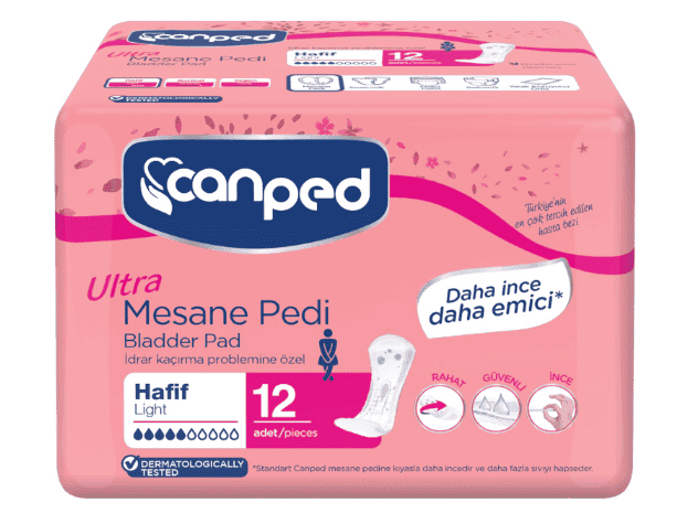 Canped Ultra Mesane Pedi Hafif 12 Adet