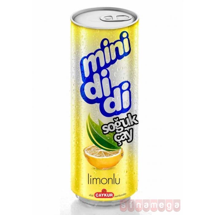 Çaykur Didi Ice Tea Limon Aromalı (Teneke Kutu) 250 Ml