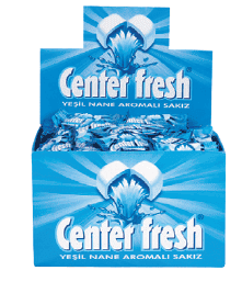 Center Fresh Mono Green Mint Gum 4 gr