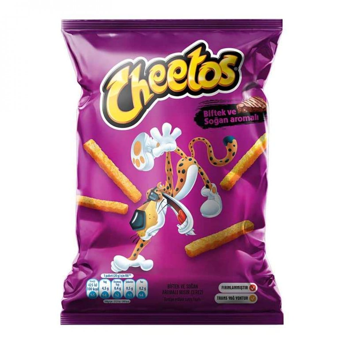 Cheetos Biftek Ve Soğan Aromalı 22 Gr