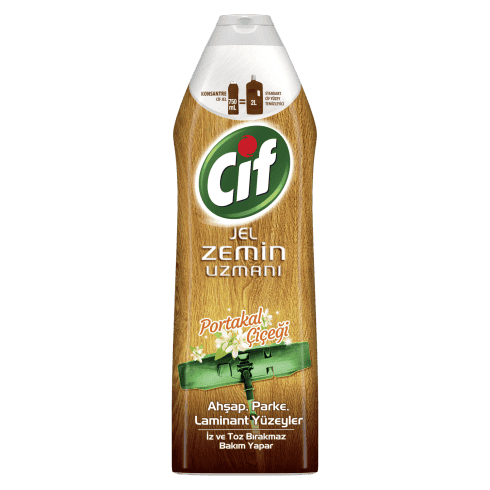 Cif Gel Floor Specialist Orange Flower-Wooden 750 ml 