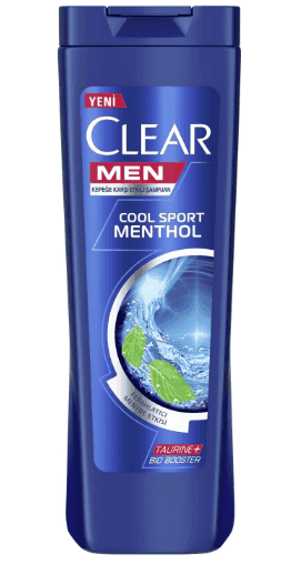 Clear Men Cool Sport Menthol Şampuan 350 Ml