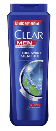 Clear Men Cool Sport Menthol Shampoo 600 ml