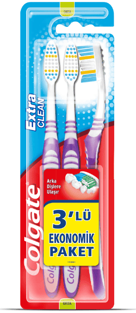 Colgate Extra Clean 2+1 Diş Fırçası 1 Adet