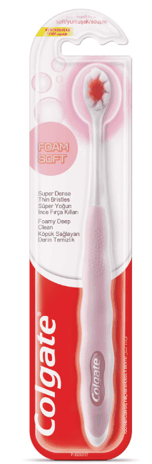 Colgate Foam Soft Toothbrush 1 pcs