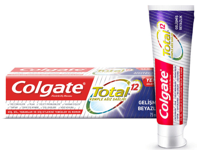 Colgate Total Gelişmiş Beyazlık 75 Ml