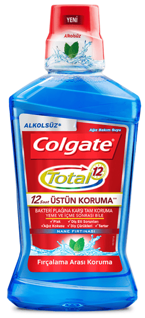 Colgate Total Ağız Bakım Suyu Nane Fırtınası 500 Ml