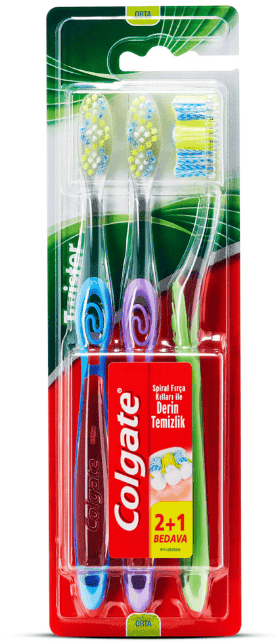 Colgate Twister 2+1 Toothbrush 1 pcs