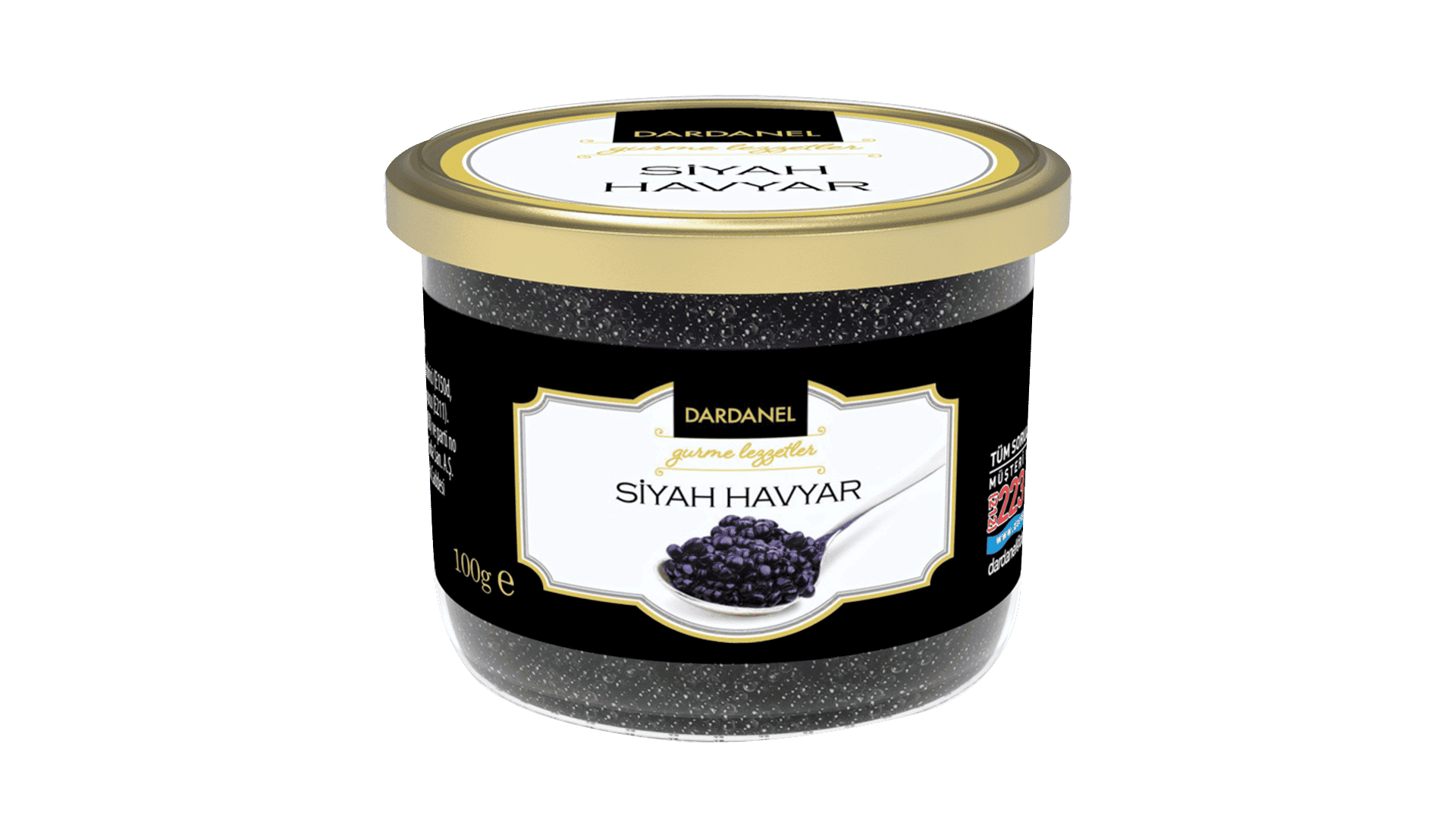 Dardanel Siyah Havyar 100 Gr