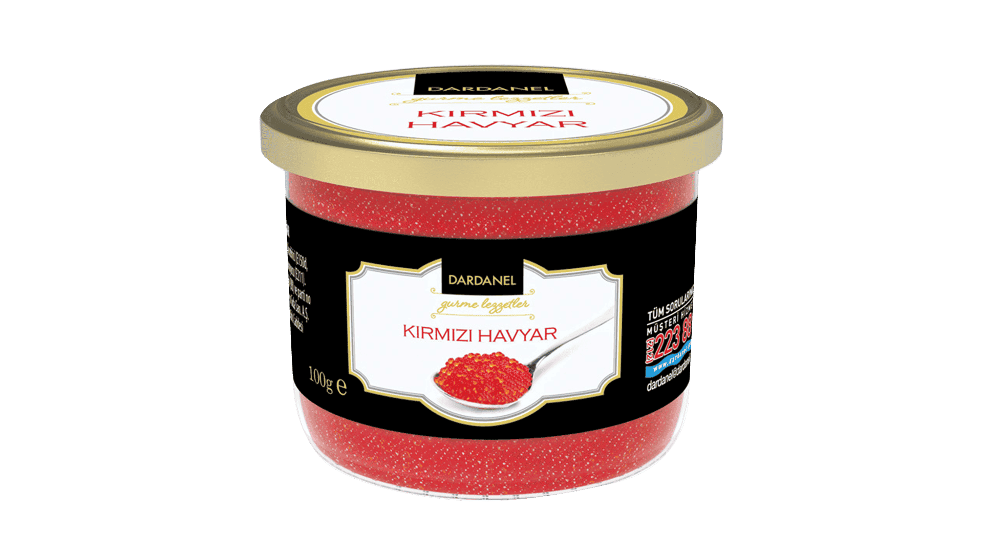 Dardanel Kırmızı Havyar 100 Gr