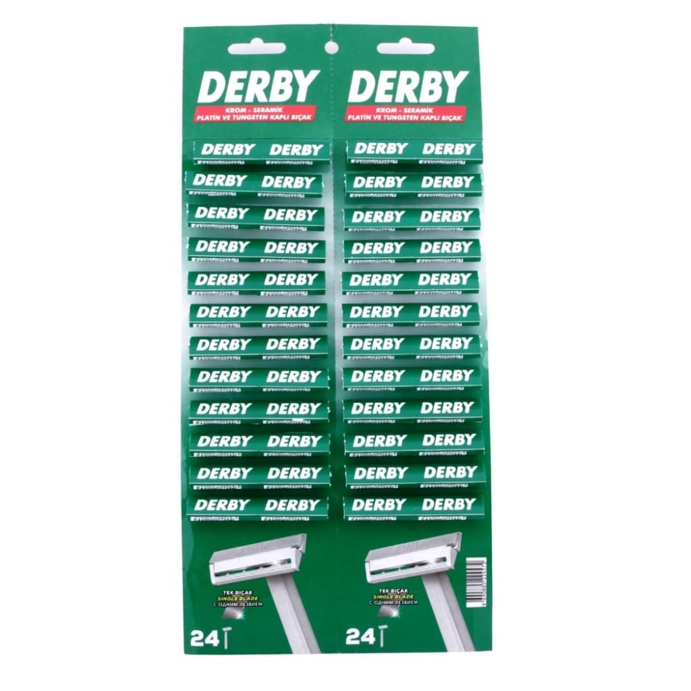 Derby Disposable Type Cartella Single Blade 48 pc 