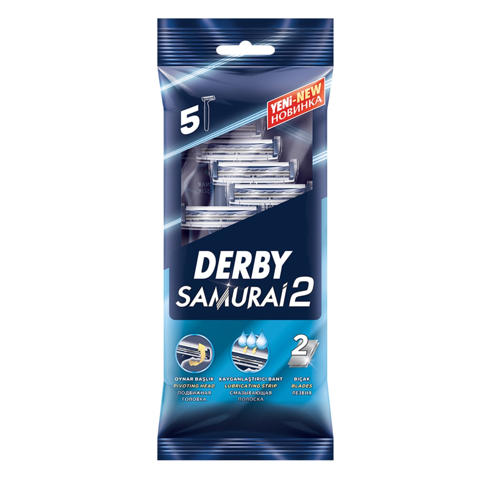 Derby Samurai 2 5'li Paketi 5 Adet