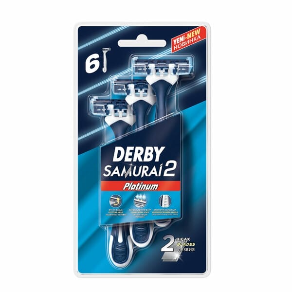 Derby Samurai 2 Platınum 6 Blister 9 pc 