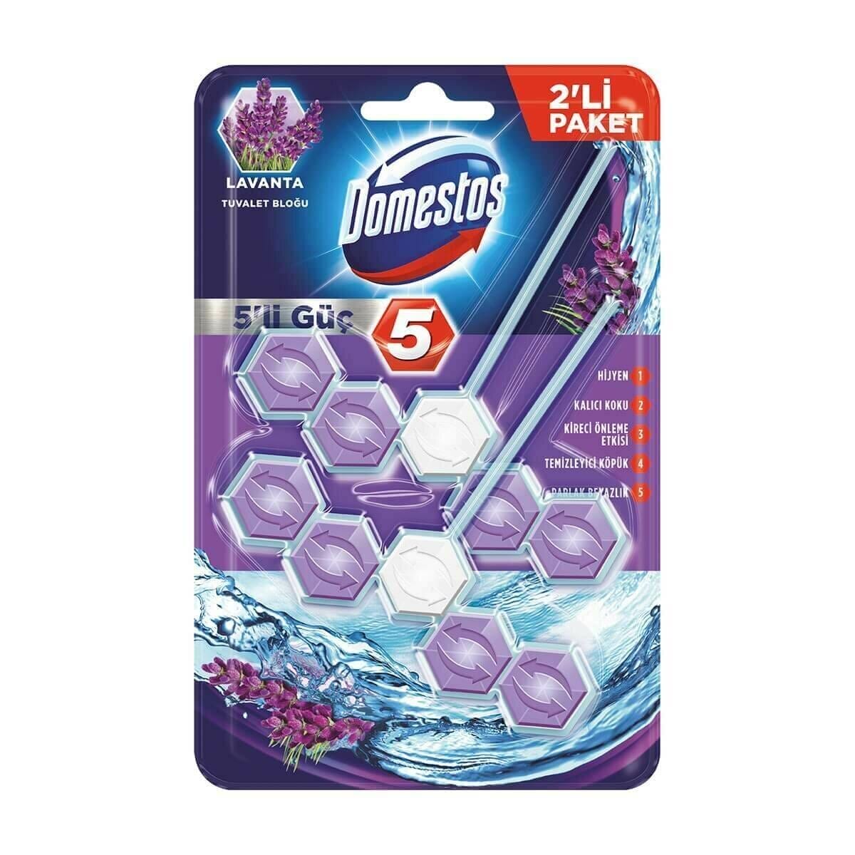 Domestos 5-Way Power Lavender 110 gr 