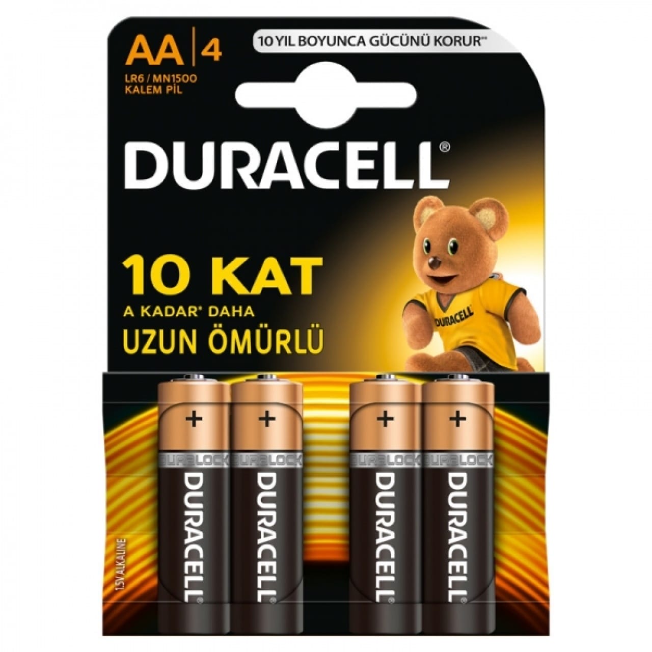 Duracell Basic Pen Battery 4 Aa 4 pc 