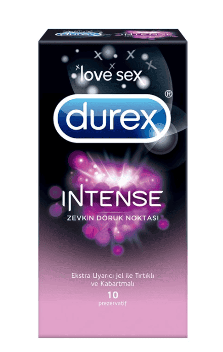 Durex Kondom Intense 10 Adet 