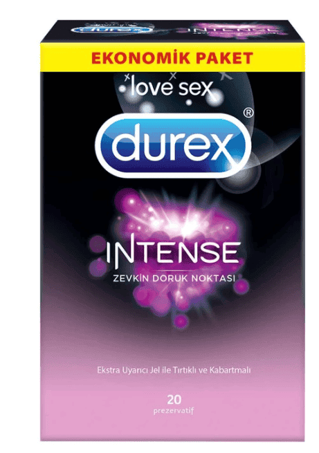 Durex Condom Intense 20 pc 