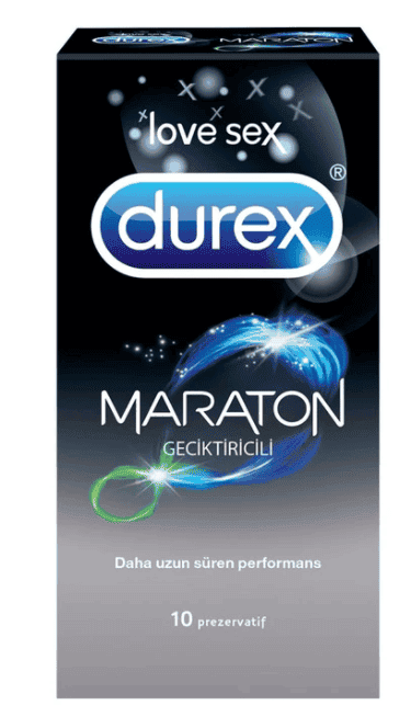 Durex Condom Longer Performance Marathon 10 pc 