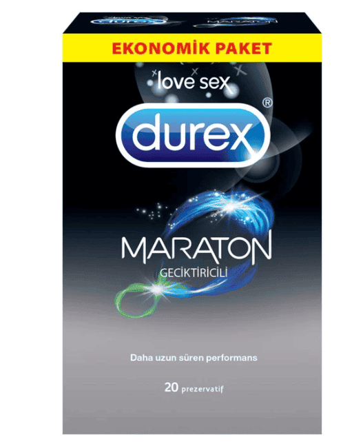 Durex Kondom Daha Uzun Performans Maraton 20 Adet 