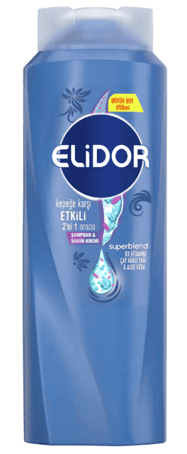 Elidor Anti-Dandruff 2 İn 1 Shampoo 650 ml